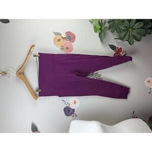 Athleta Salutation Purple Stash Pocket 7/8 Tights in Powervita - Size - XS